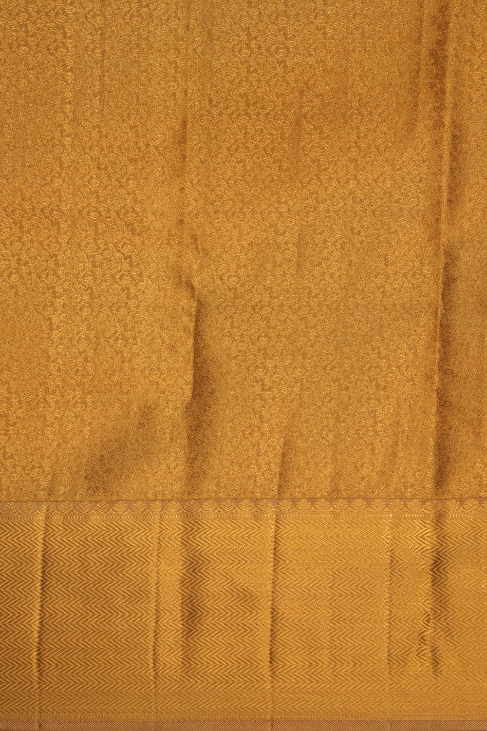 Image of Kanchipattu Gold Tissue Brocade A Rich, Luminous Sheen Saree